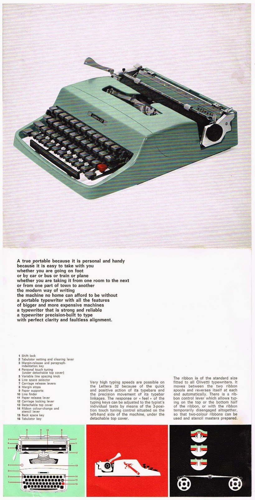 oz.Typewriter: Olivetti Lettera 32 on its way